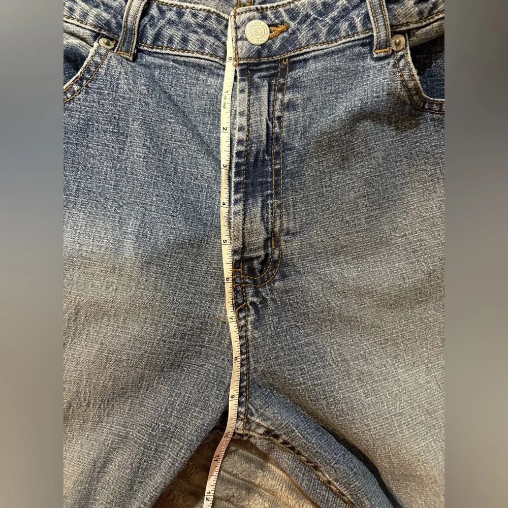 Vintage Mountain Lake Boot Cut Jeans . Sz 12 - Picture 12 of 16